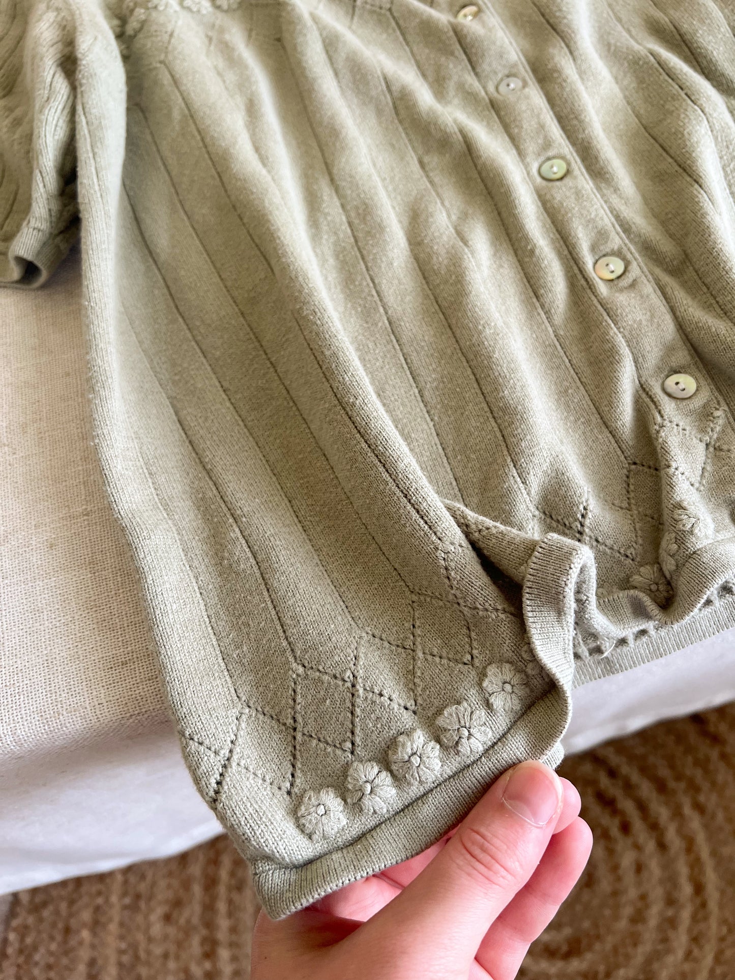 Dainty Floral Blouse (XL)