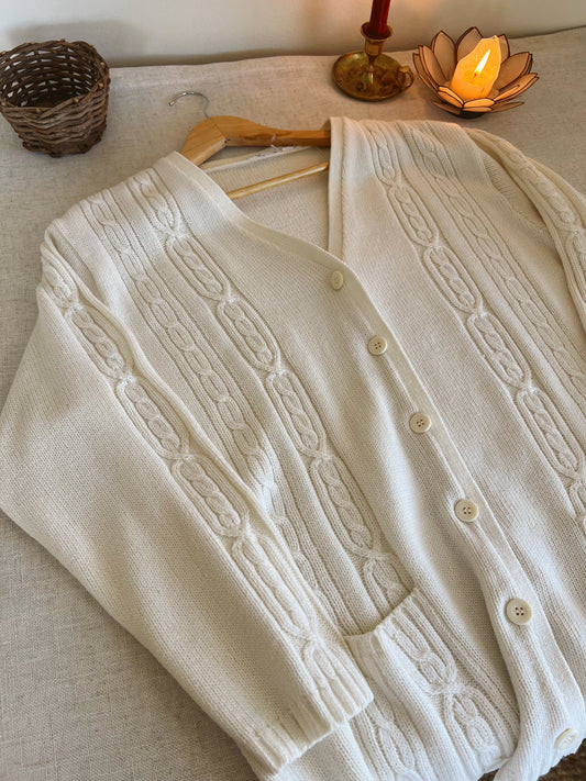Cozy Vtg Cardigan (XL)