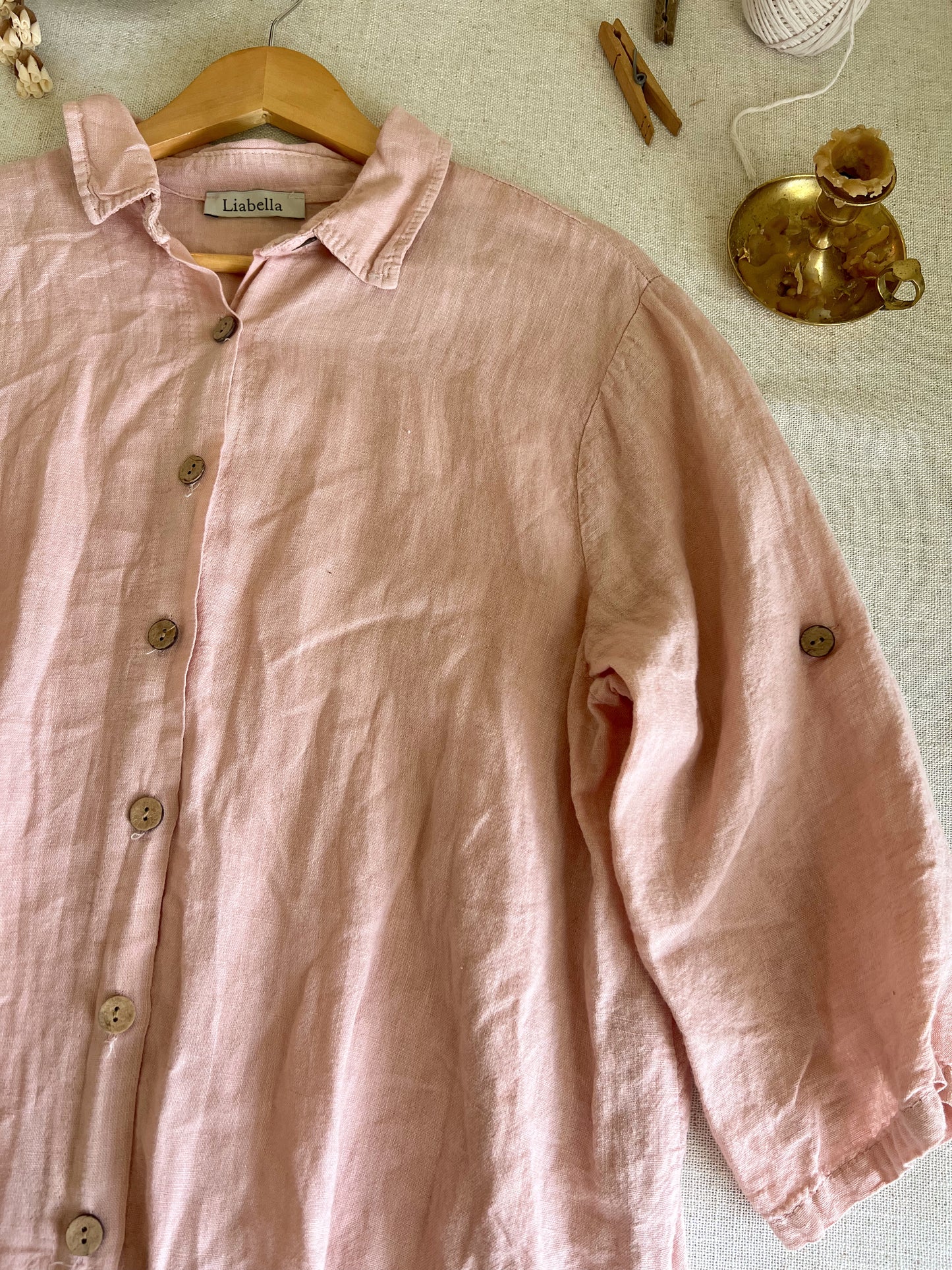 Linen Blouse (L/XL)