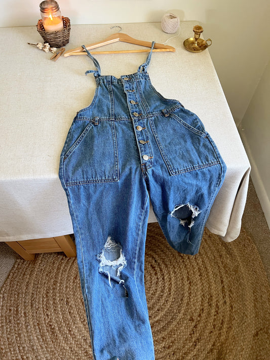 Denim Overalls (S)