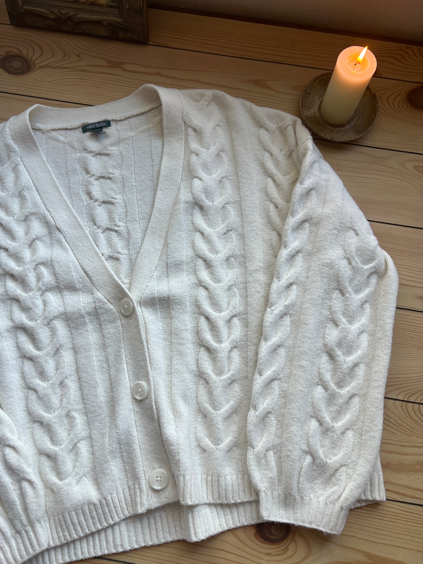 Coziest Staple Cardigan (L/XL)