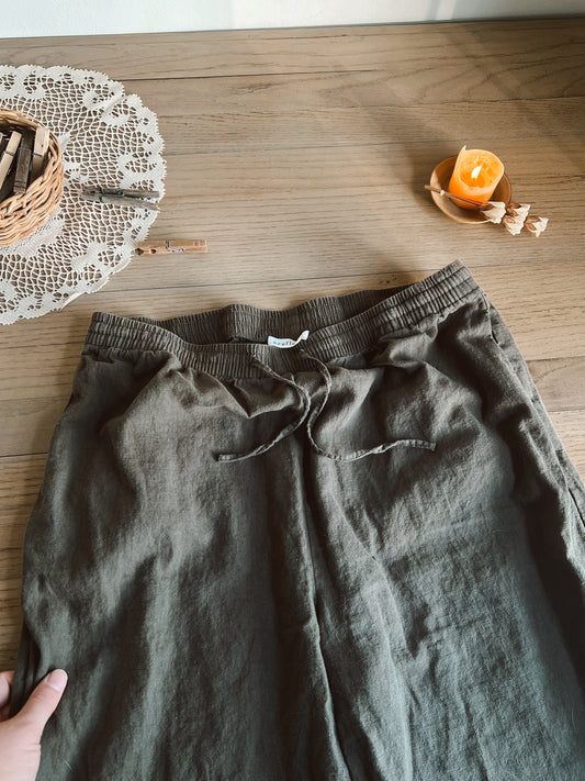 Olive Green Neuflora Pants (XL)
