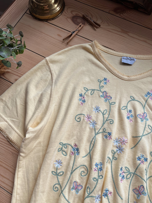 Floral Blouse (L/XL)