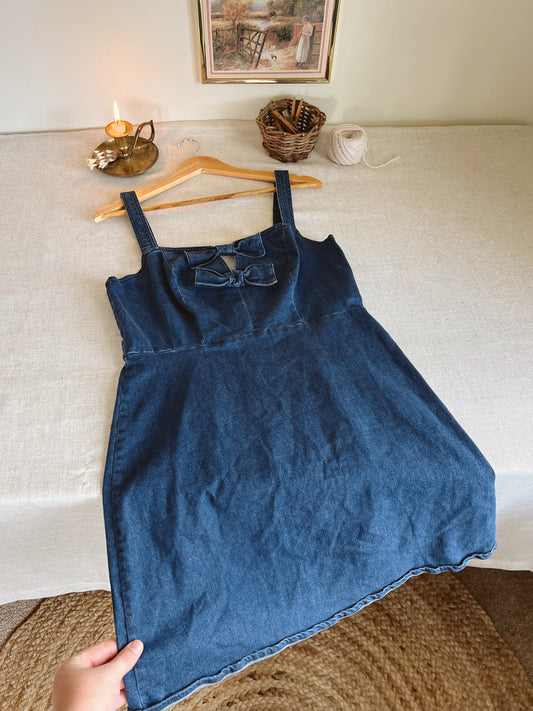 Adorable Denim Dress (L)
