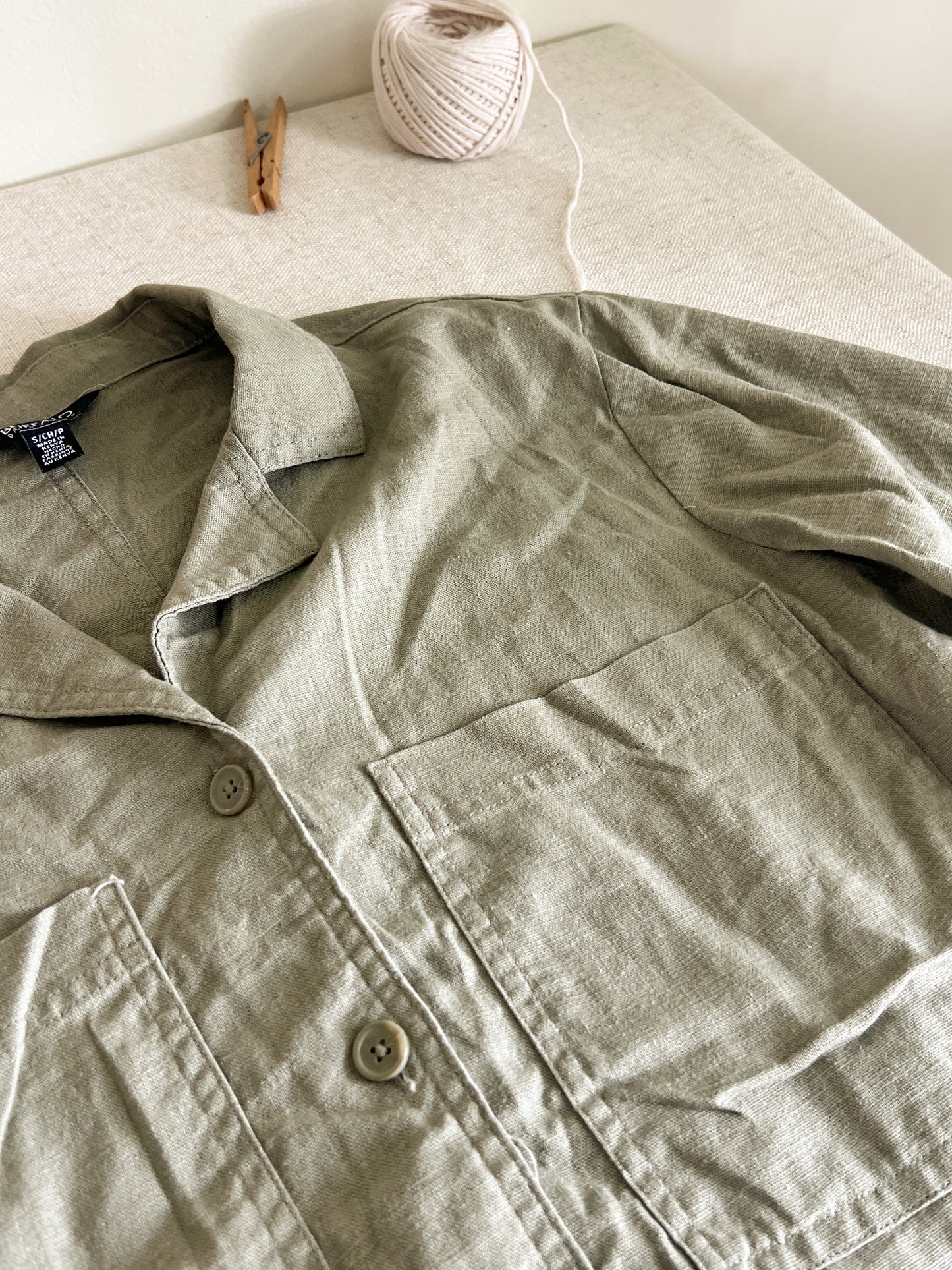 Staple Linen Blouse (S)