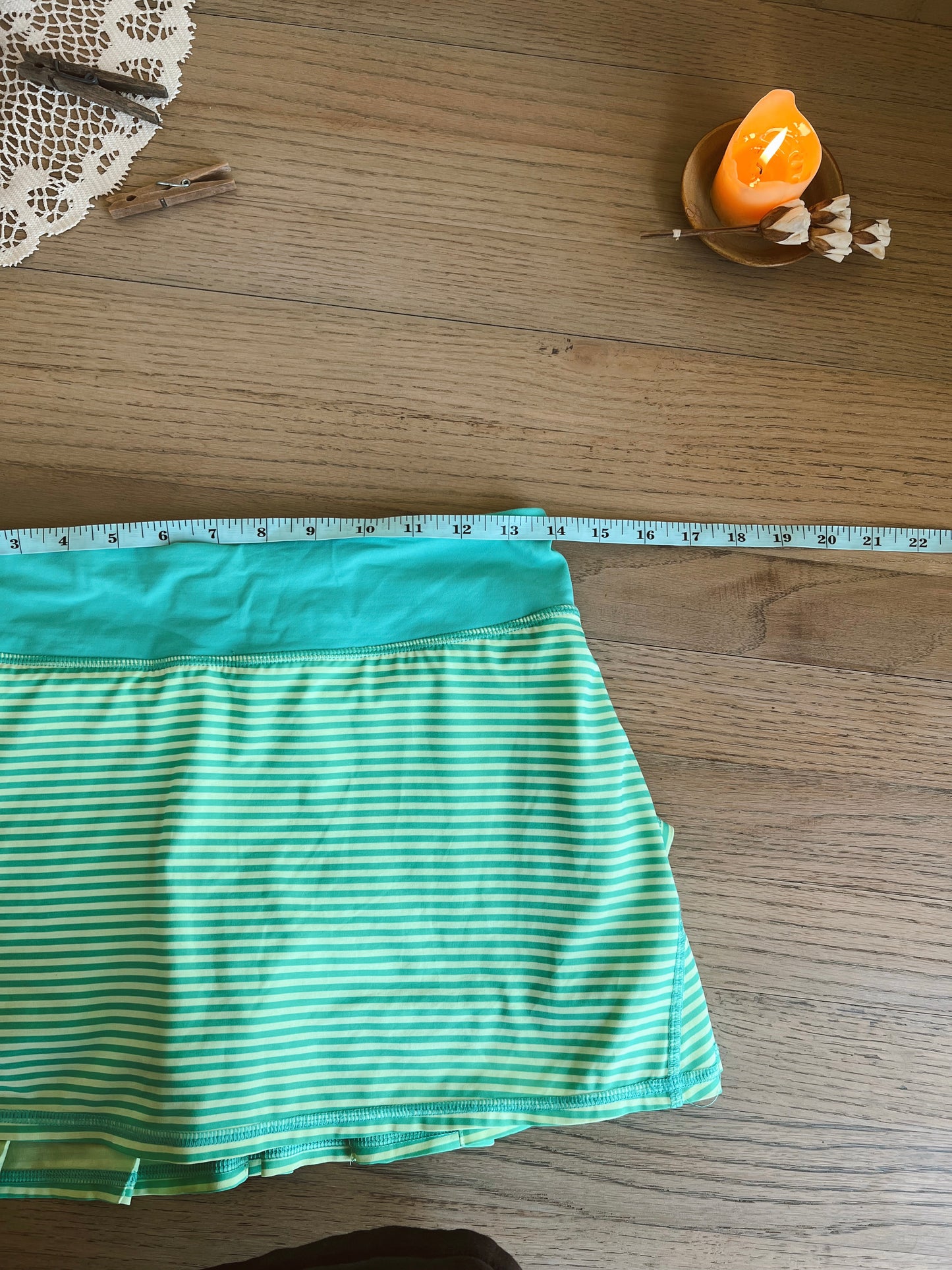 Striped Lululemon Skirt (6)