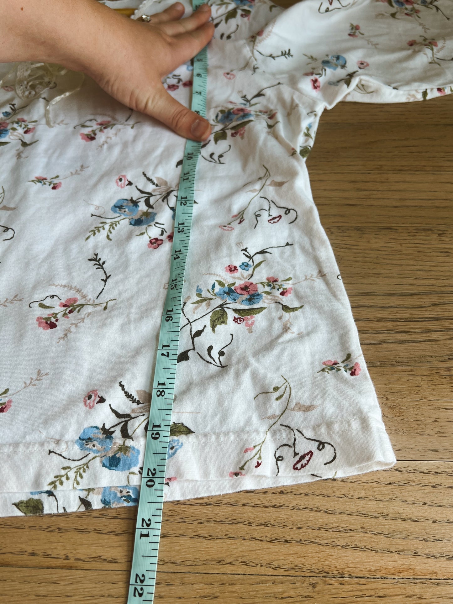 Vintage Floral Blouse (L)