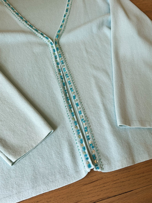 Precious Blue Cardigan (M)