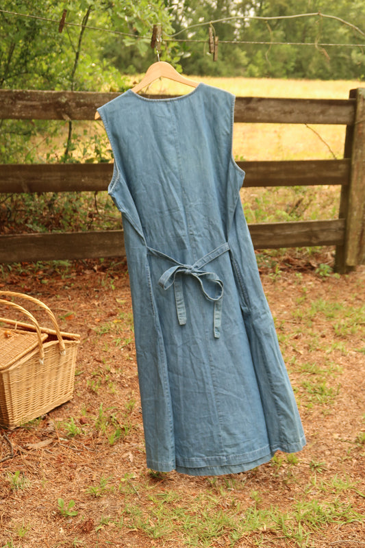 Vintage Denim Dress (1X)
