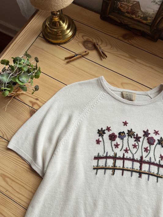 Cozy Floral Blouse (M)