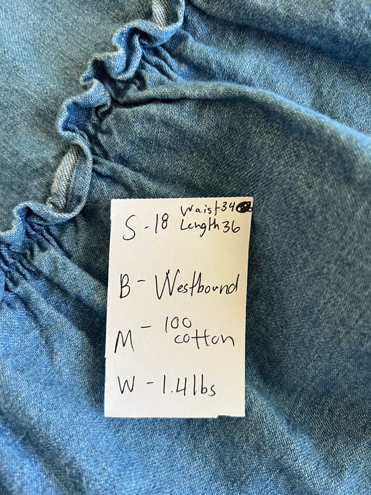 Vintage Denim Skirt (18)