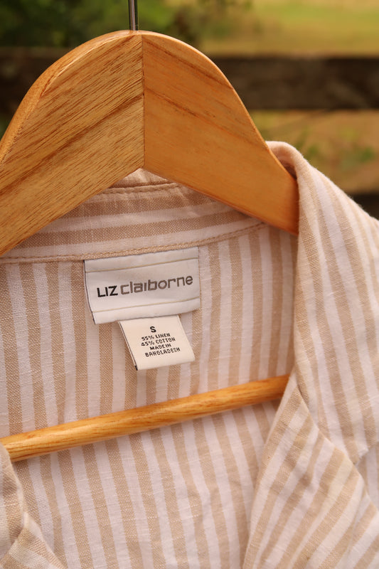 Liz Claiborne Linen Tank (S)