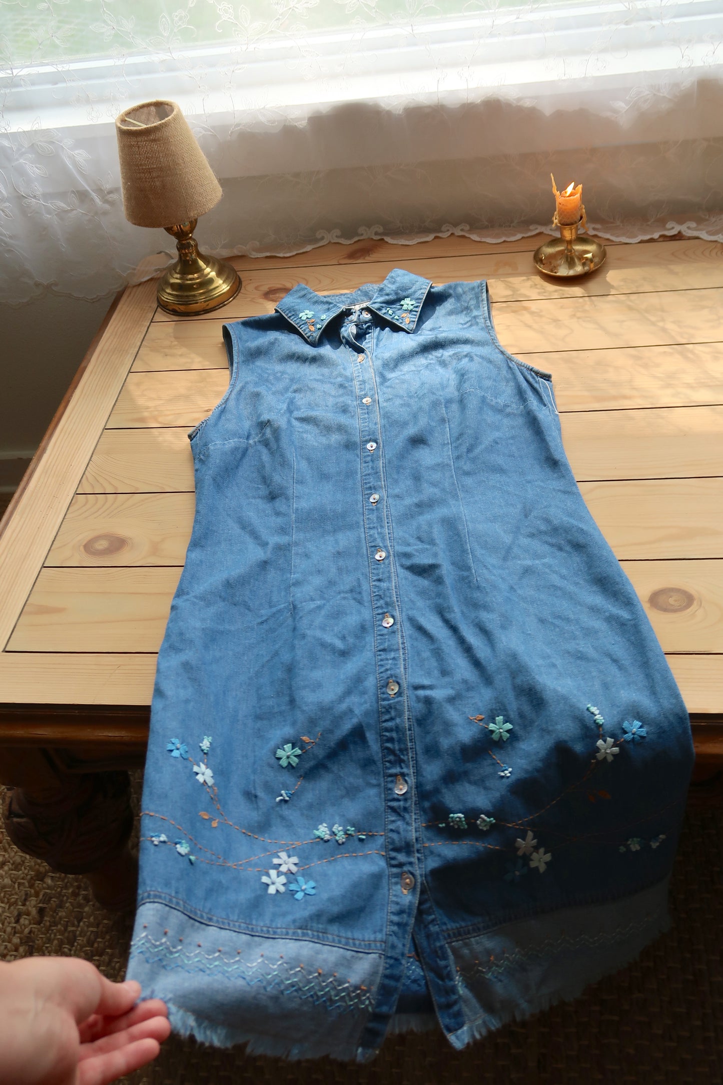 Vintage Denim Dress (8)