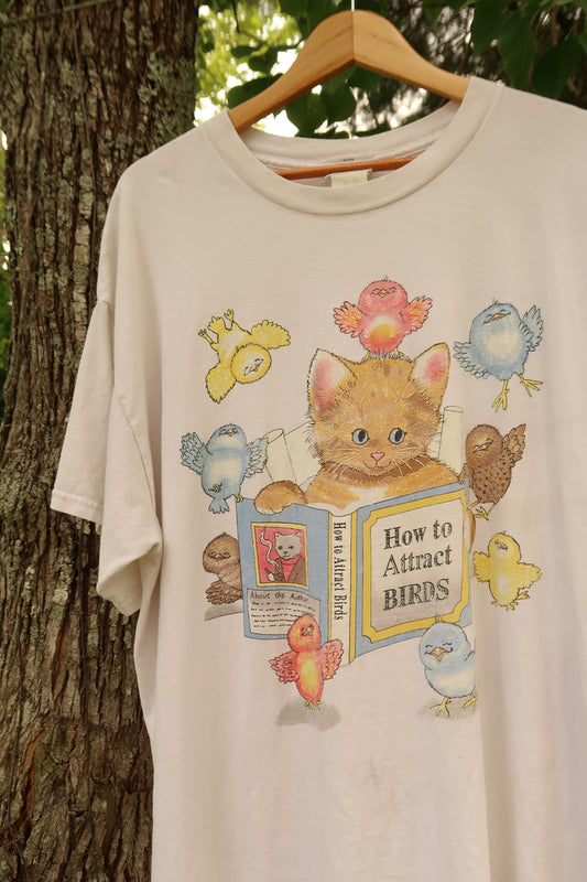 Vintage Cat Tee (XL/XXL)