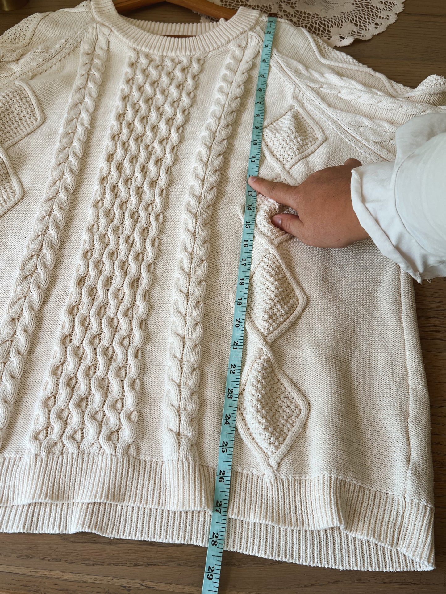 Neuflora Cable Knit Sweater (XL)