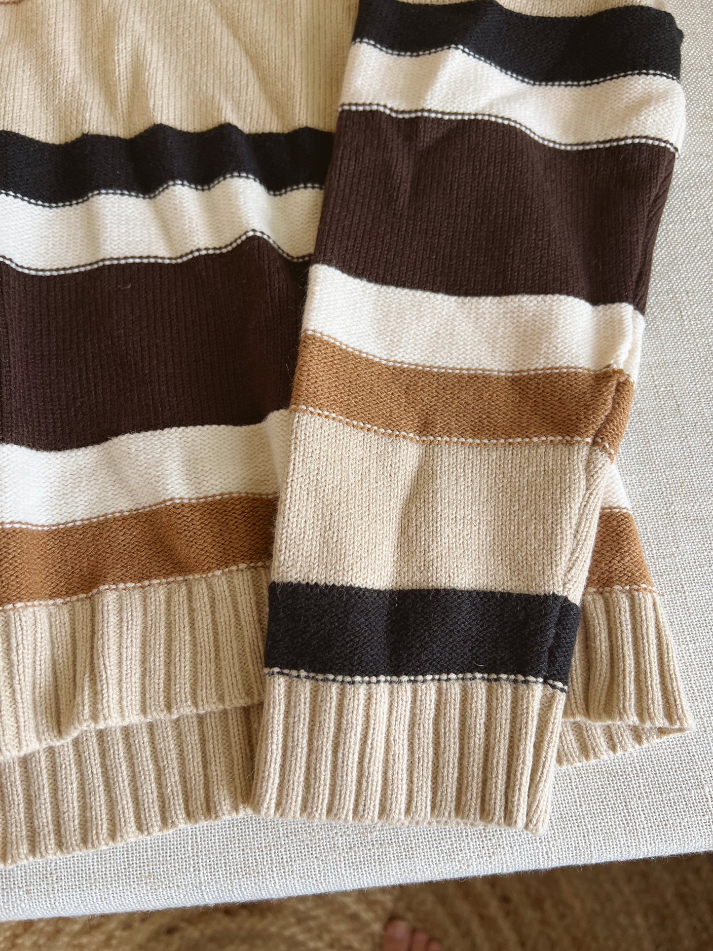 Vintage Striped Sweater (XL)