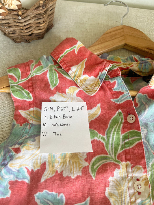100% Linen Tank (M)