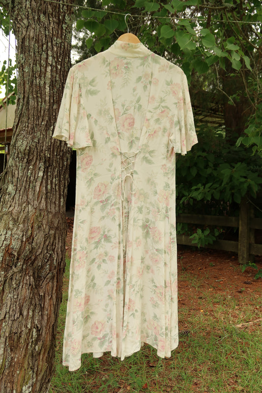 Vintage Floral Dress (18W)