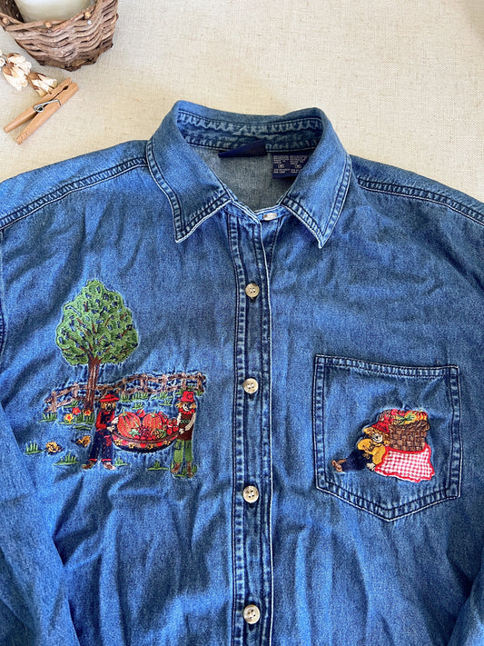 Fall Button Up (M)