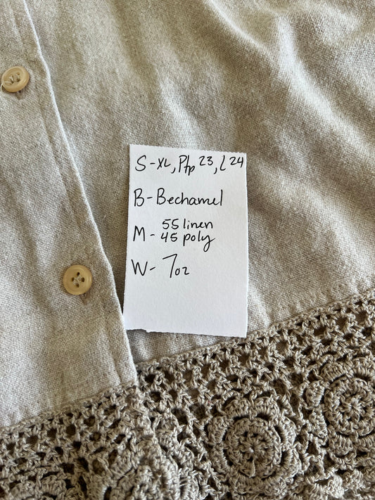 Beautiful Linen Blouse (XL)