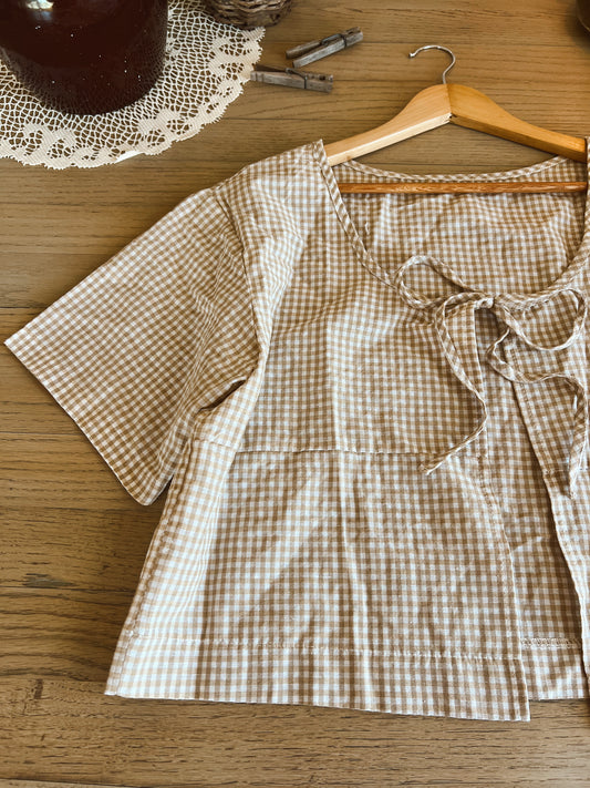 Gingham Blouse (L)