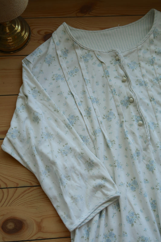 Vintage Floral Nightgown (2x/3x)