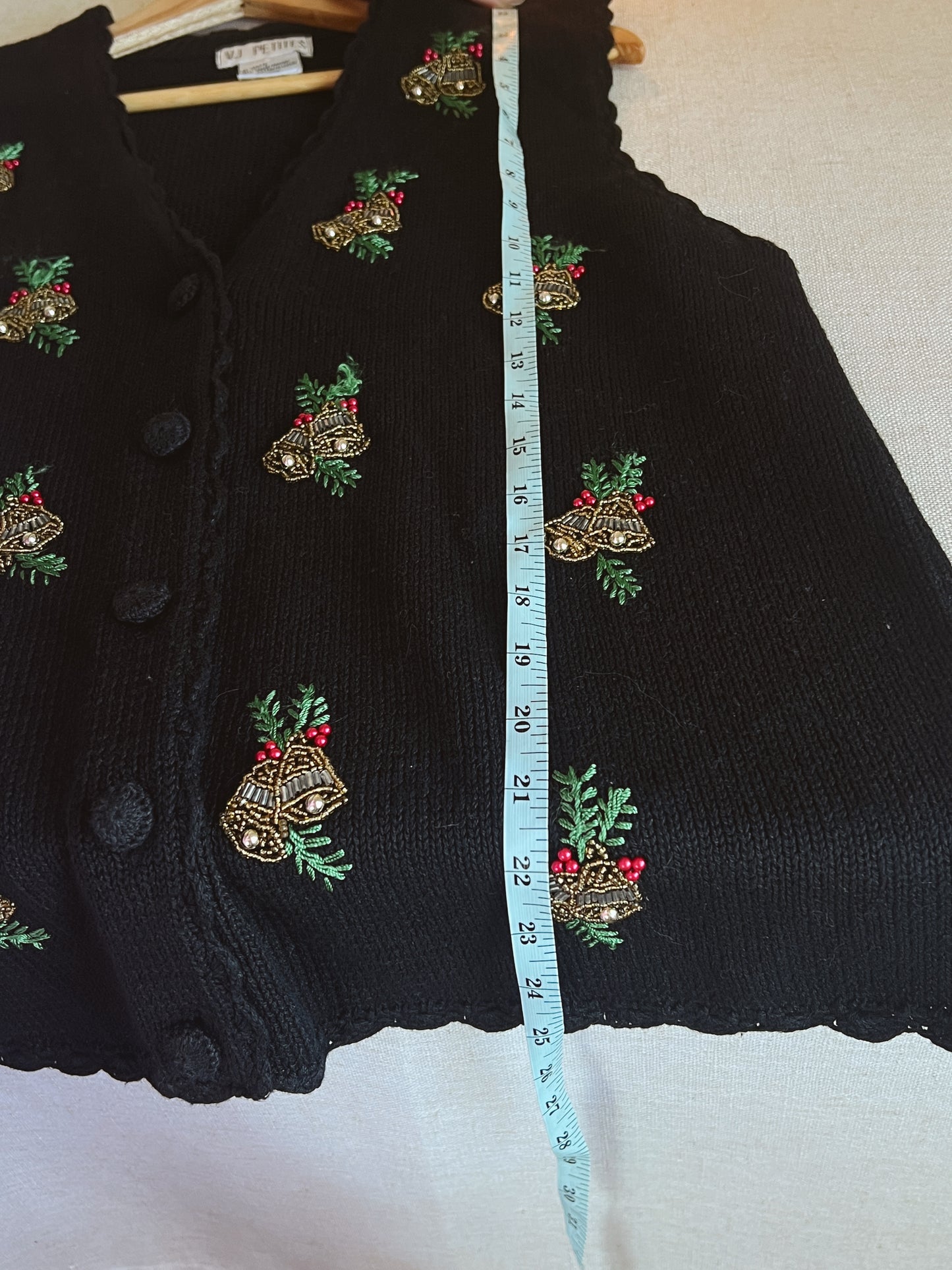 Vtg Christmas Vest (L)