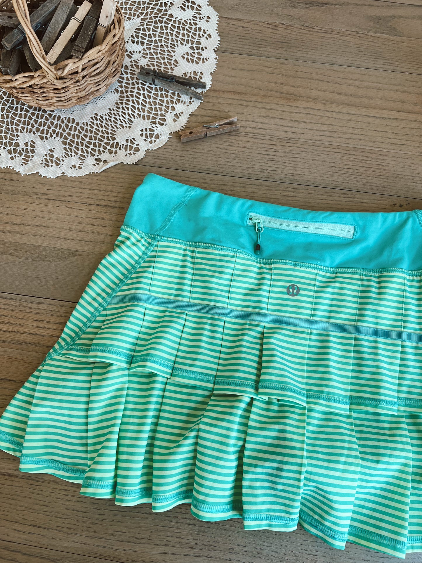 Striped Lululemon Skirt (6)
