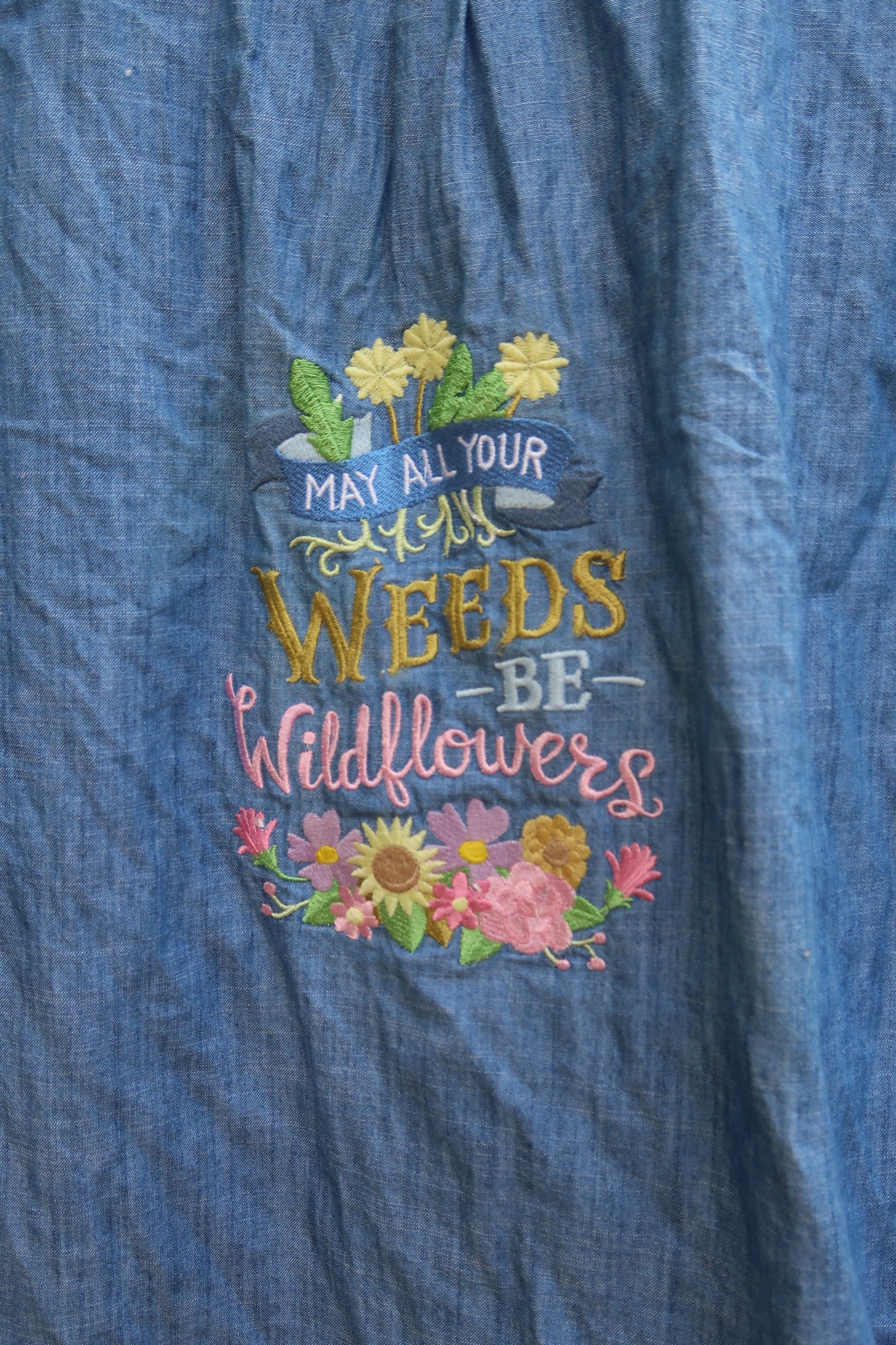 Precious Embroidered Button Up (XL)