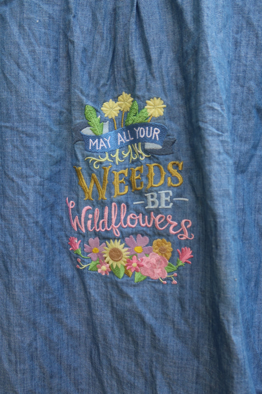 Precious Embroidered Button Up (XL)