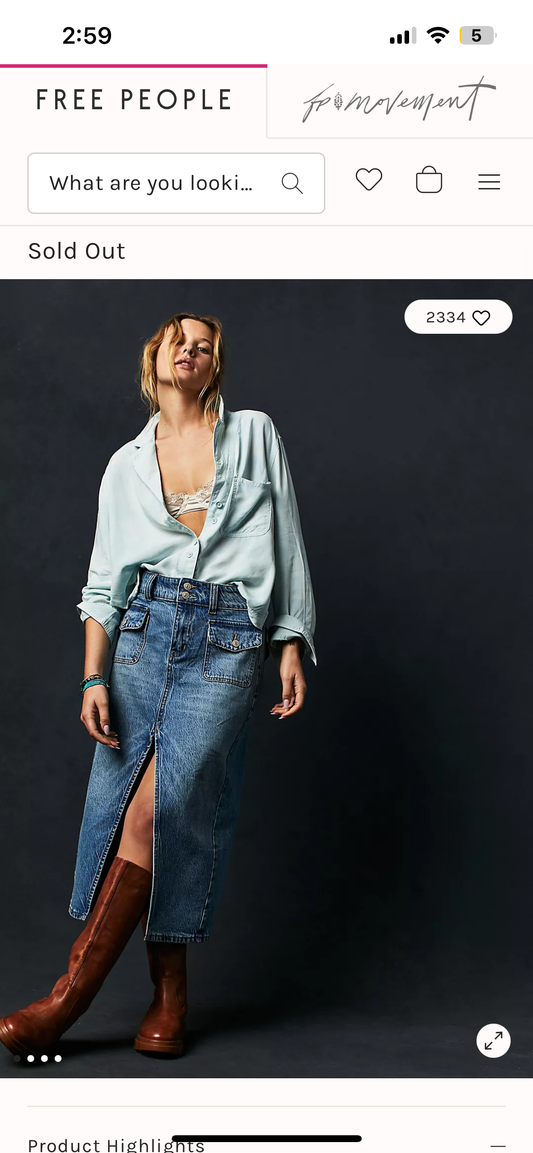 Free People Skirt (28)