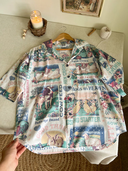 Vintage Farmers Tee (XL)