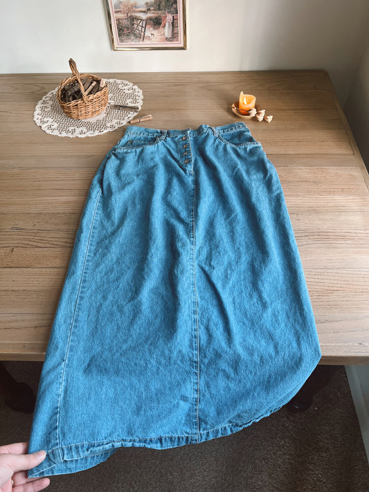 Vintage Denim Skirt (14)