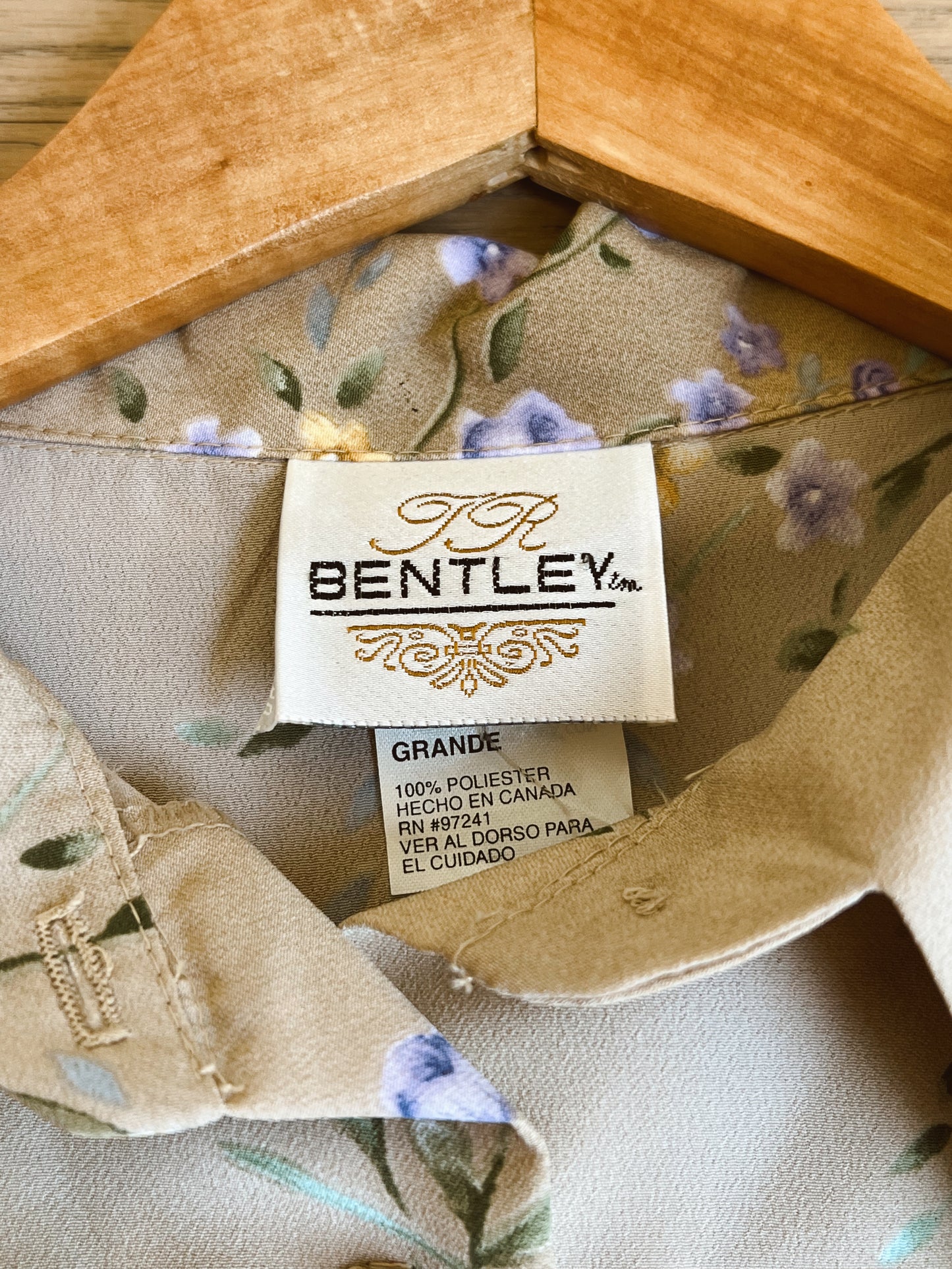 Floral Button-Up (L)