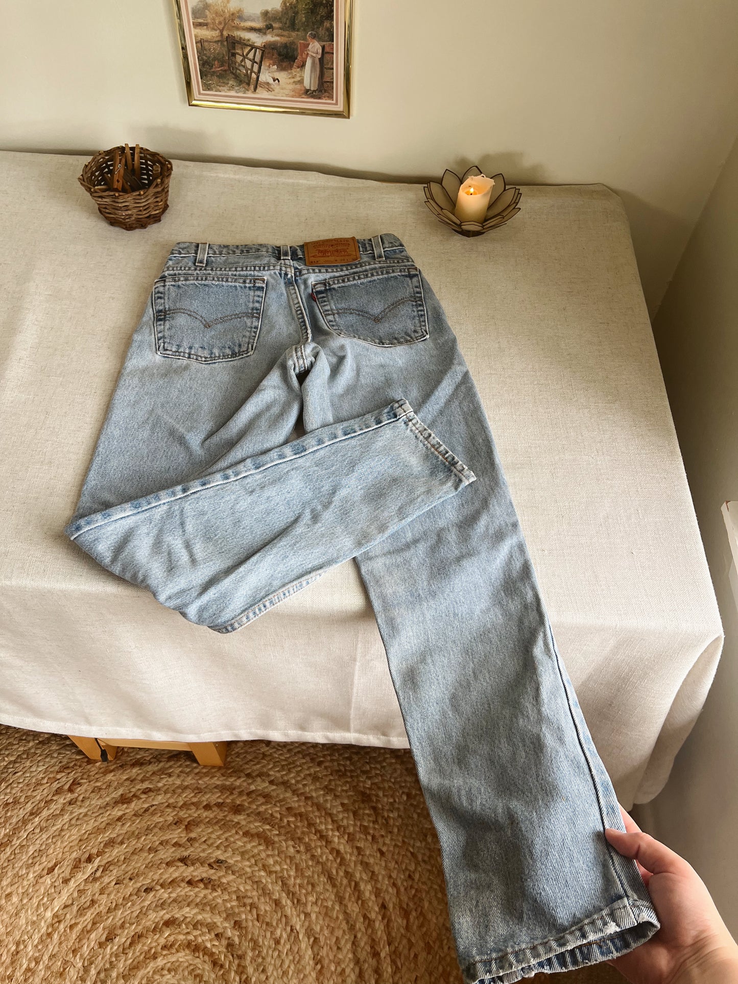 Vintage Lightwash Levi’s (W29”)