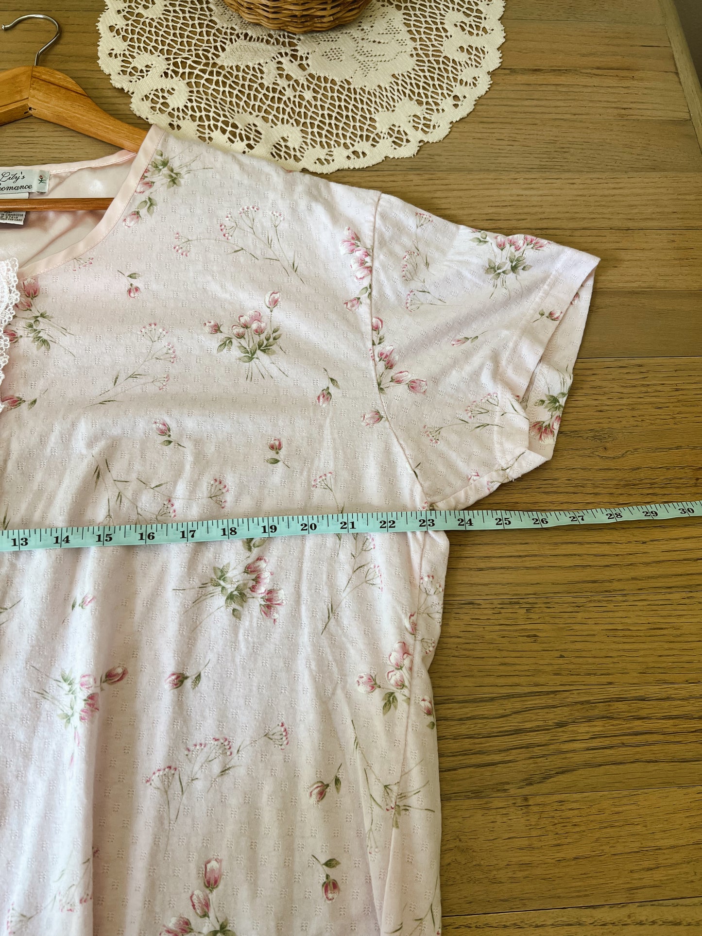 Vintage Floral Blouse (XL)