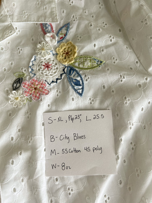 Eyelet Button Up (XL)