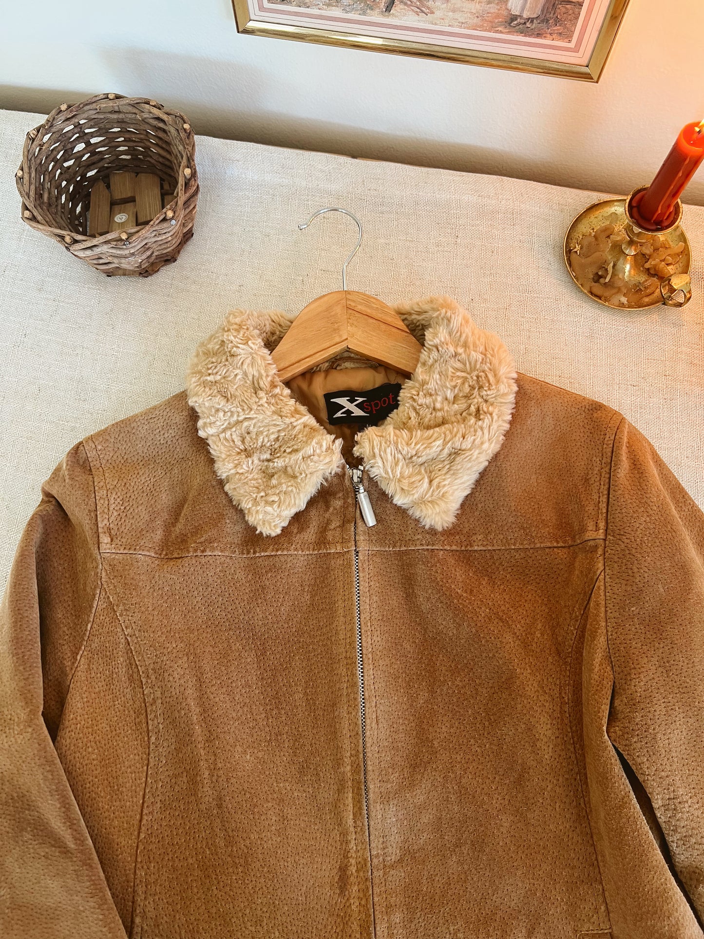 Vintage Leather Jacket (M)
