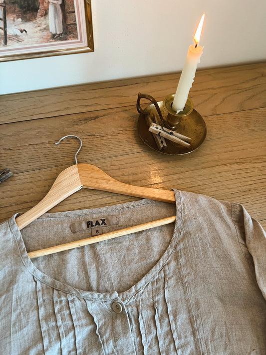 Flax Linen Dress (S)