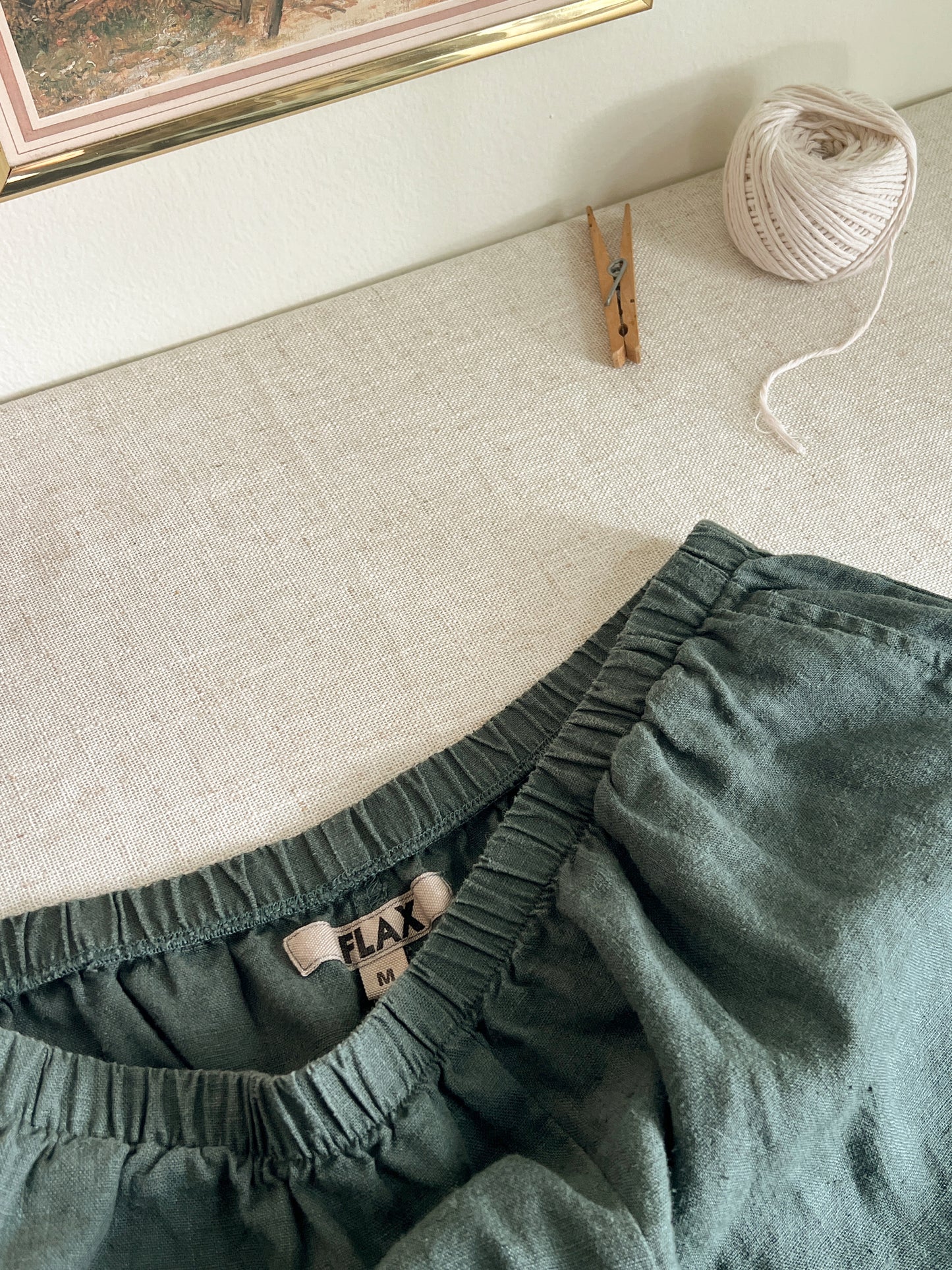 Flax Linen Pants (M/L)