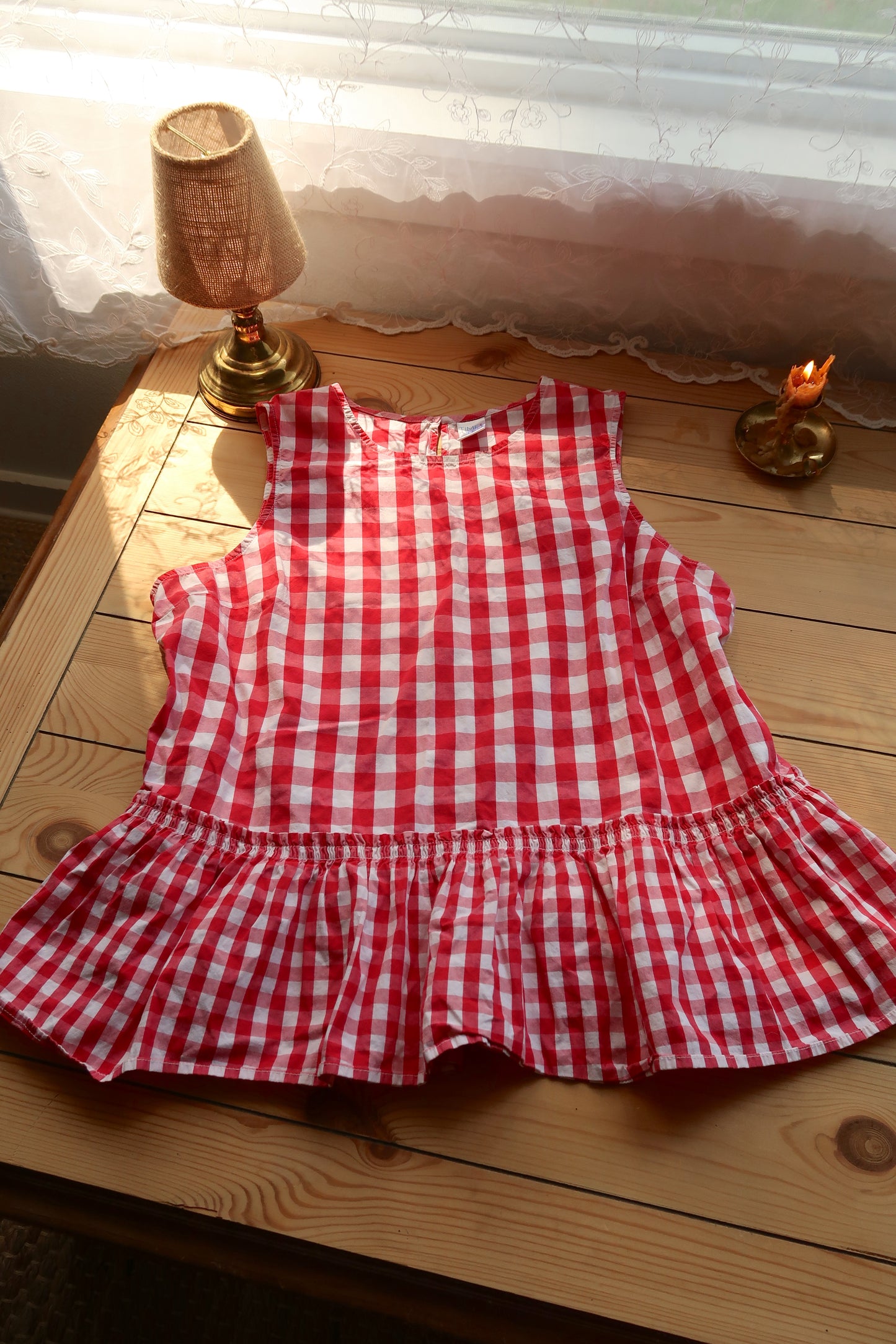 Gingham Tank (XXL)