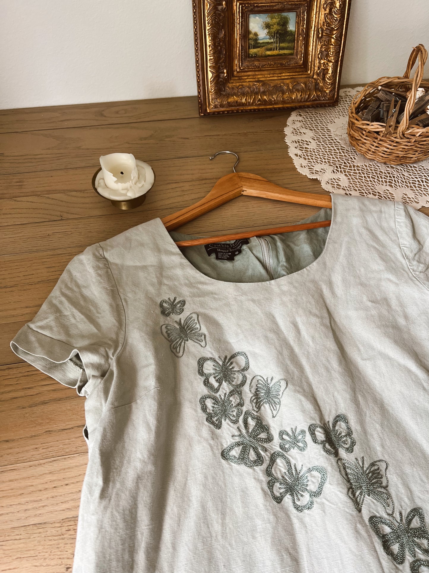Beautiful Vintage Dress (L)
