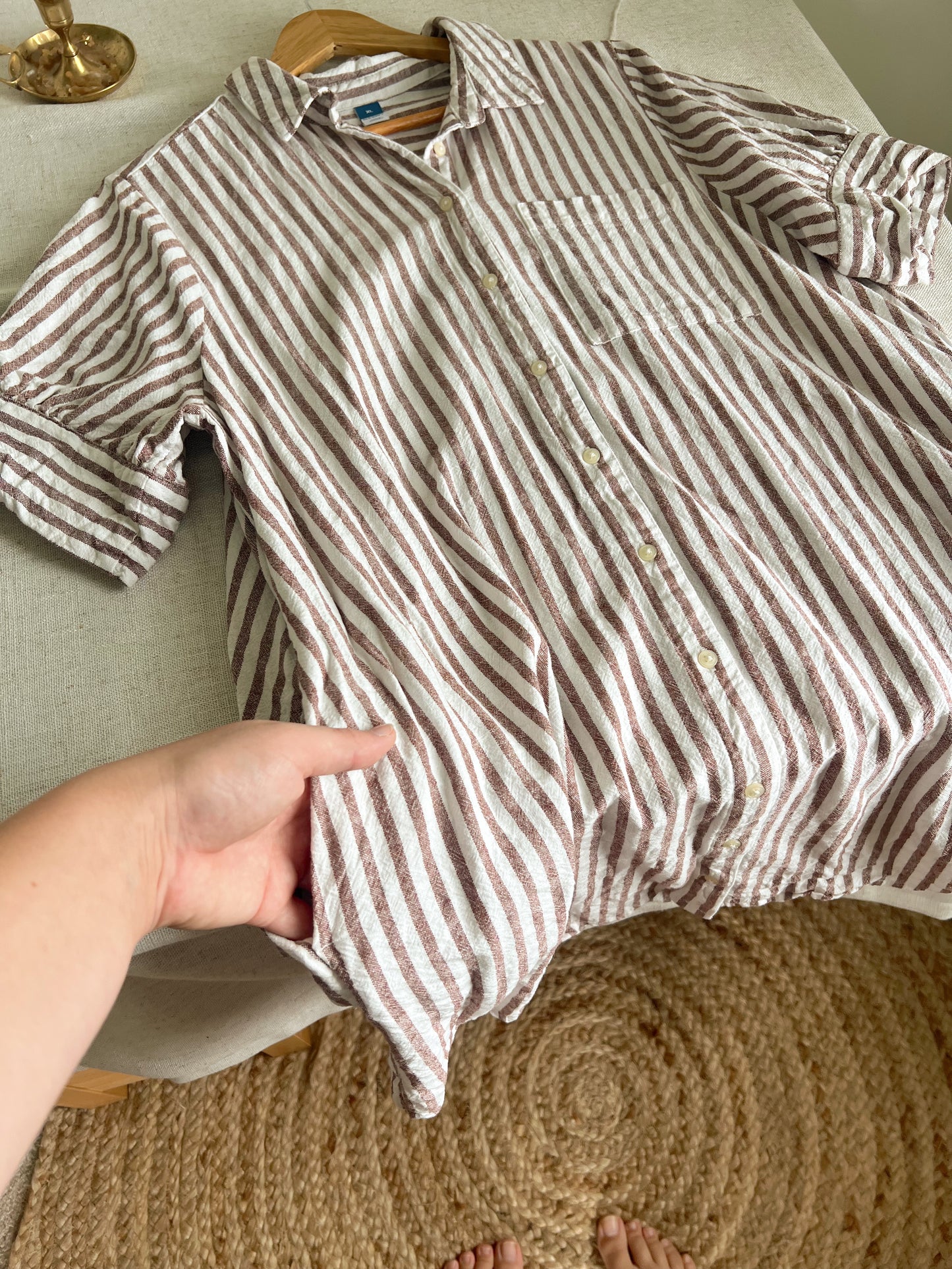Linen Blend Dress (XL)