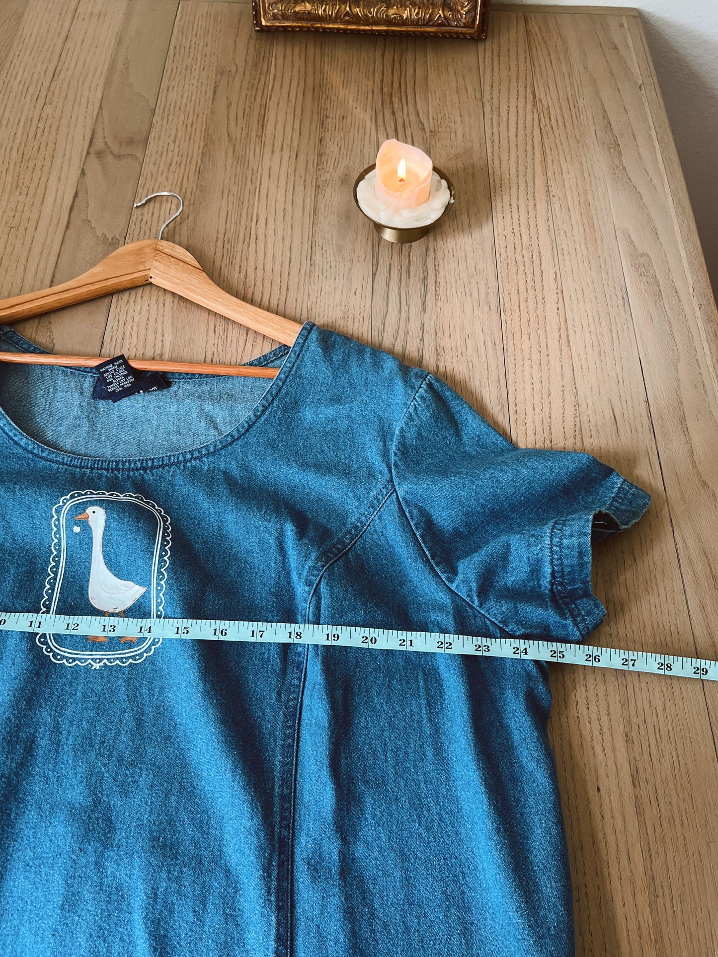 Vintage Denim Duck Dress (20W)