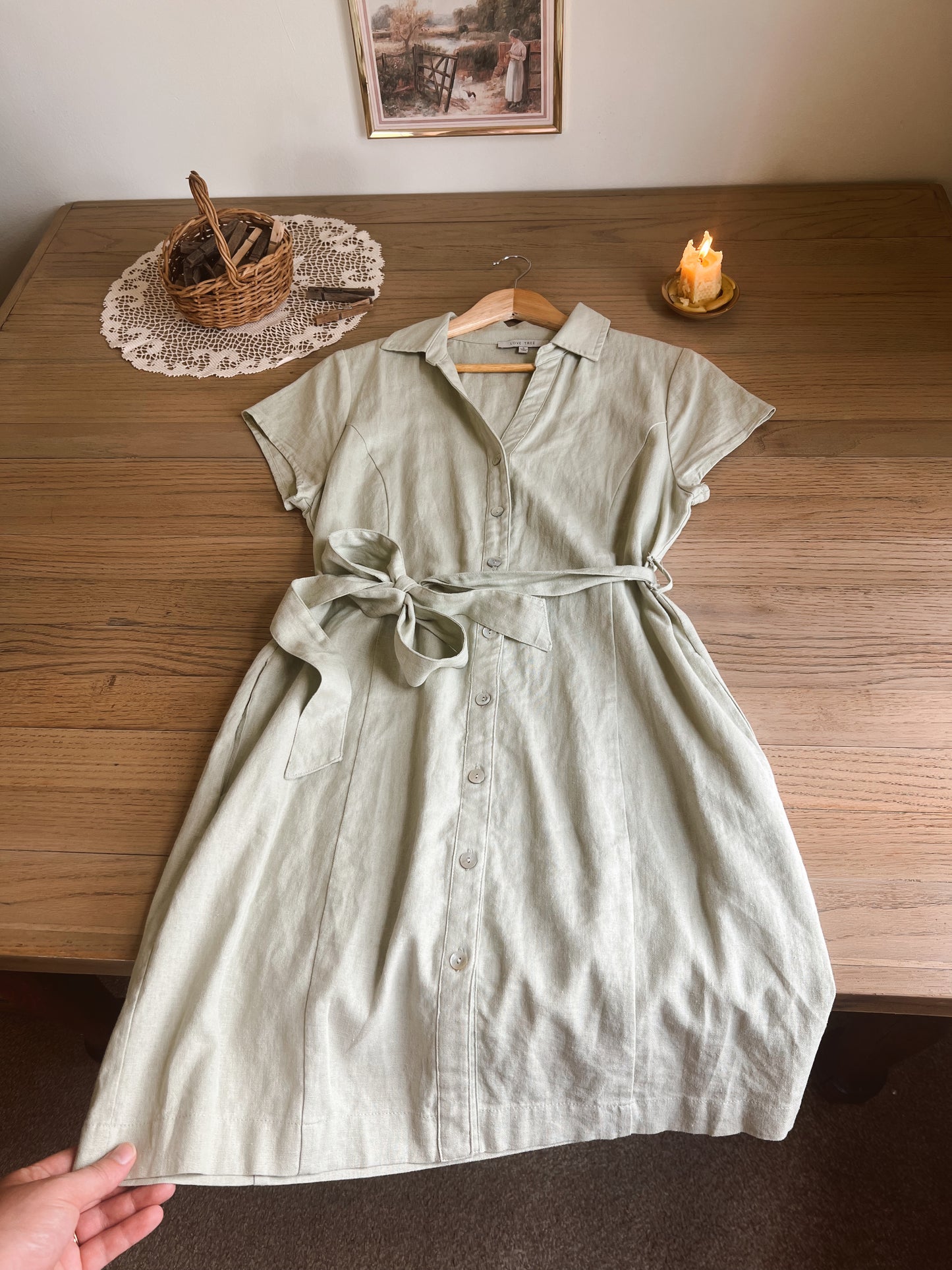 Gorgeous Linen Dress (S)