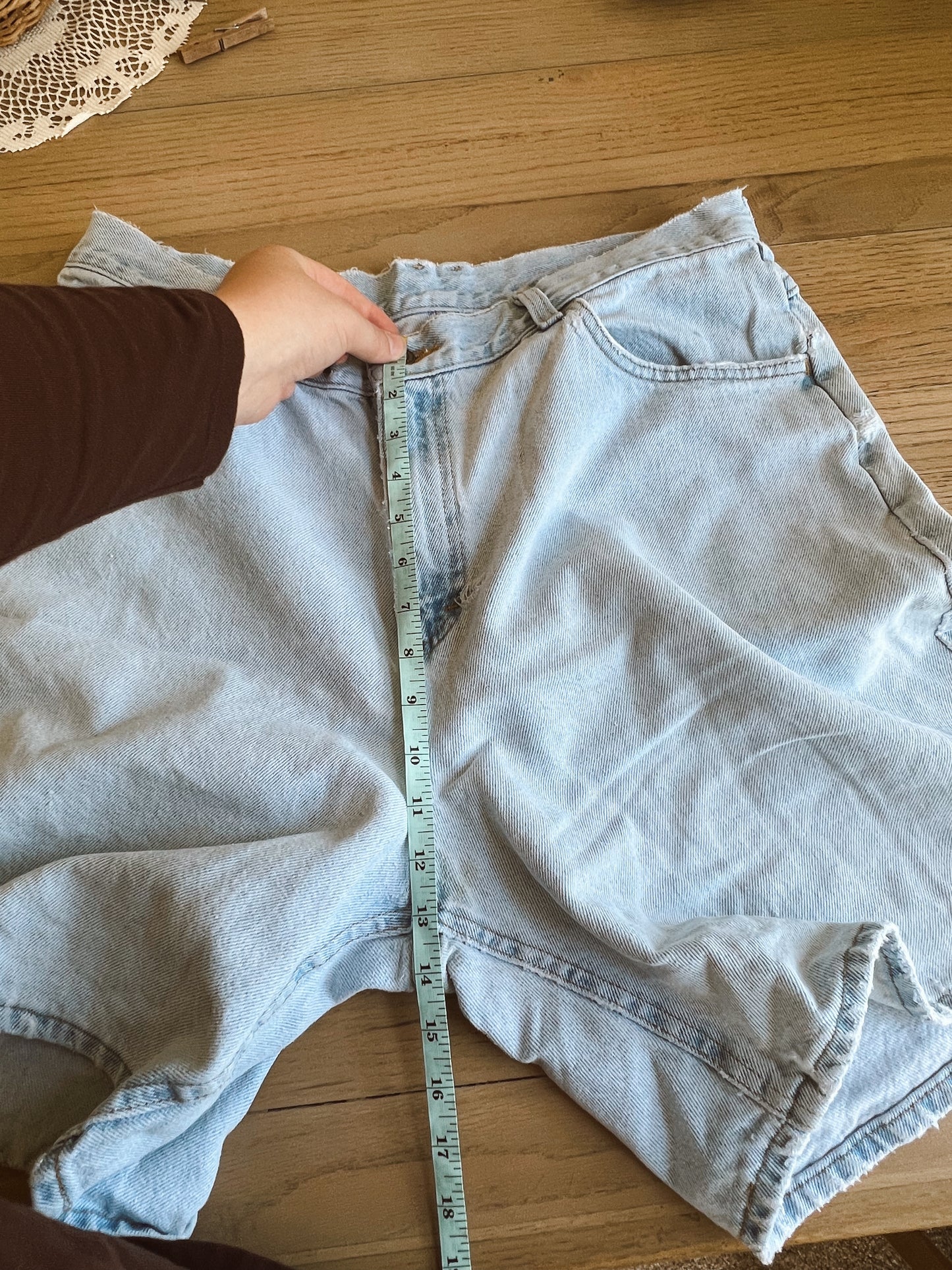 Lee Denim Shorts (36”W)