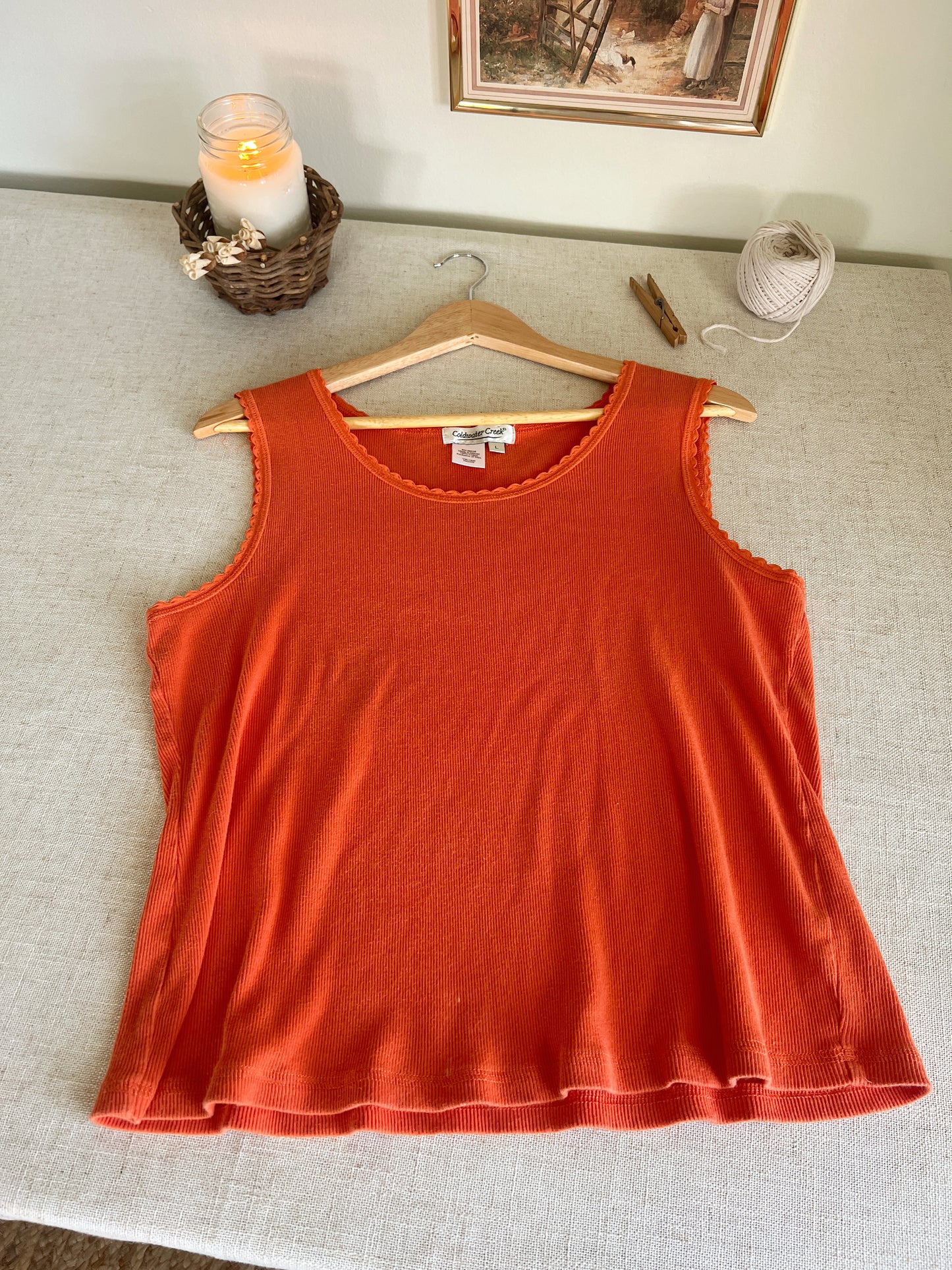 Vtg Summer Tank (L)