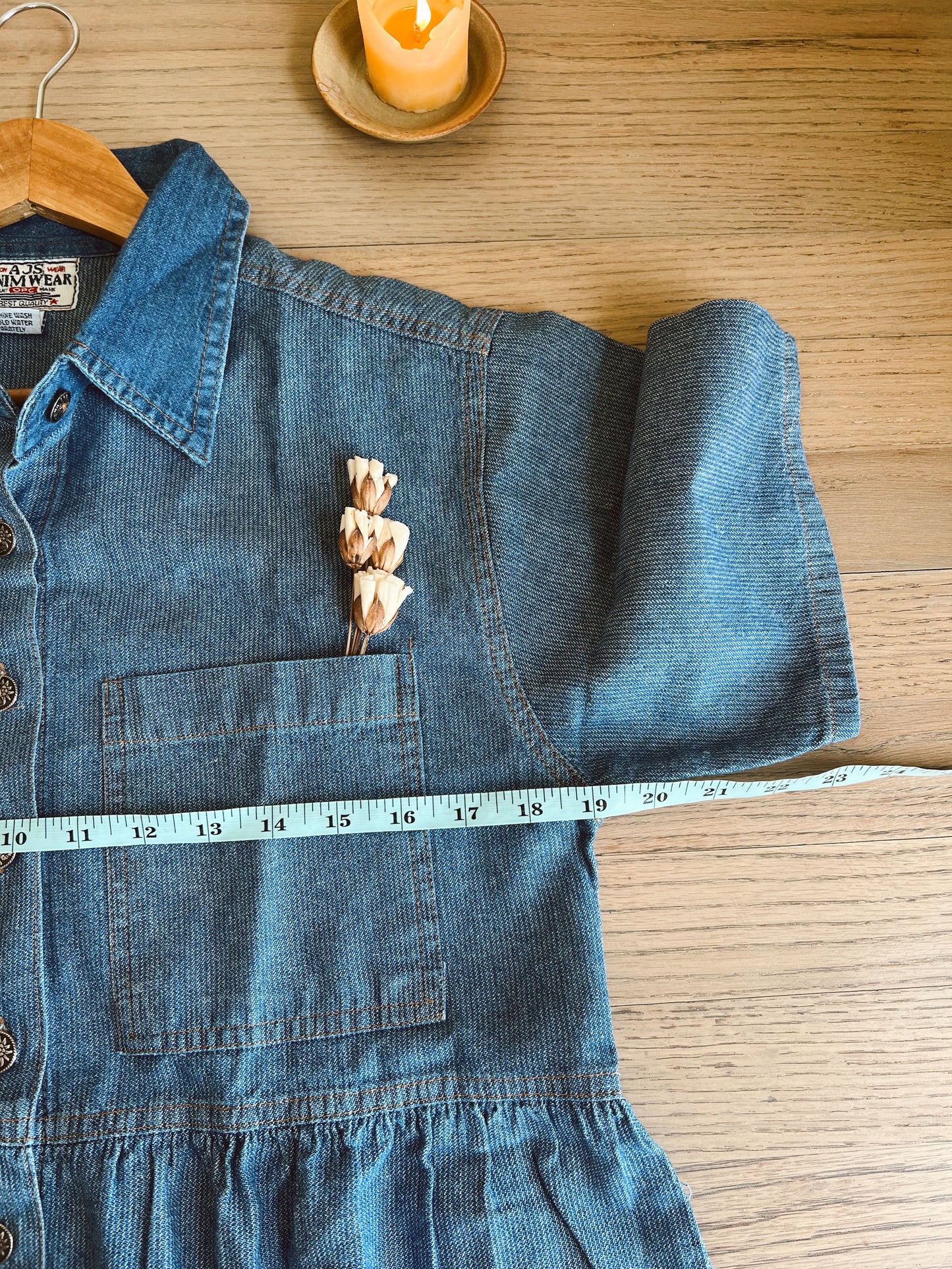 Vintage Demin Dress (M)