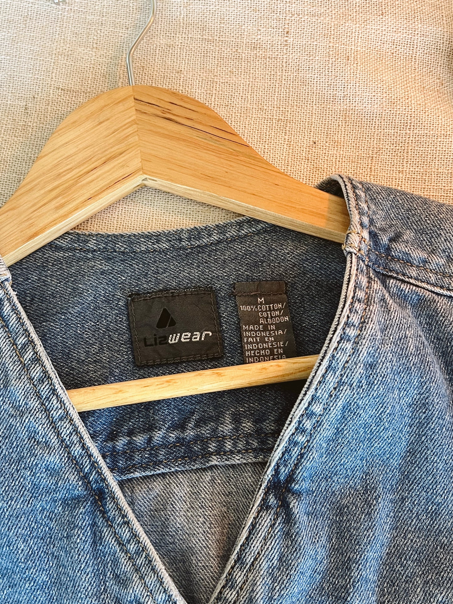 Vintage Denim Vest (M)