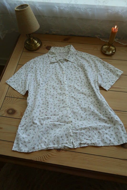 Dainty Floral Blouse (XL)